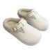 Women's Shoes Autumn And Winter Outer Cotton Slippers Women's Waterproof And Dirt Resistant Detachable Cotton Slippers Plus Velvet Cotton Slippers_vogvips.com