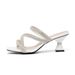 Huidong 2026 New Foreign Trade Model Stiletto Heel Sandals With Rhinestones Slip-On Niche Fashion Simple Evening Women's_vogvips.com