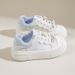 Summer Mesh Breathable Big Head White For Women 2025 New Versatile Casual Sports Thick Soled Shoes Trendy_vogvips.com