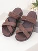 Big Size Women's Shoes New Thick Sole Casual Flip-flops Women_vogvips.com