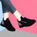 Spri Summer New Old Beiji Cloth Women's Sports Korean Style Casual Breathable Runni Mom Soft Sole Shoes_vogvips.com