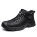 New Leather Spring Men's Shoes High-top Men's Heightening Tooling Martin Boots_vogvips.com