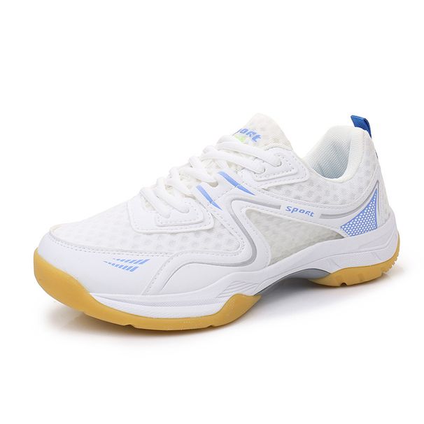 Summer Table Tennis Shoes For Men Large Size 46 White Tennis Sneakers Women Lace-Up Platform Men's Badminton Shoes Tenis Hombres_vogvips.com
