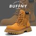 Men's High Top Martin Boots Casual Outdoor Tooling Short Boots Pattern Leather Boots_vogvips.com