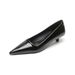 Pointed High Heels Stiletto French Temperament Commuter Work Shoes Light Mouth Nude Single Shoes Women_vogvips.com