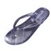 Transparent Beach Sandals Women's Internet Celebrity Jelly Crystal Toe Post Flip-Flops Summer Korean Style Student_vogvips.com
