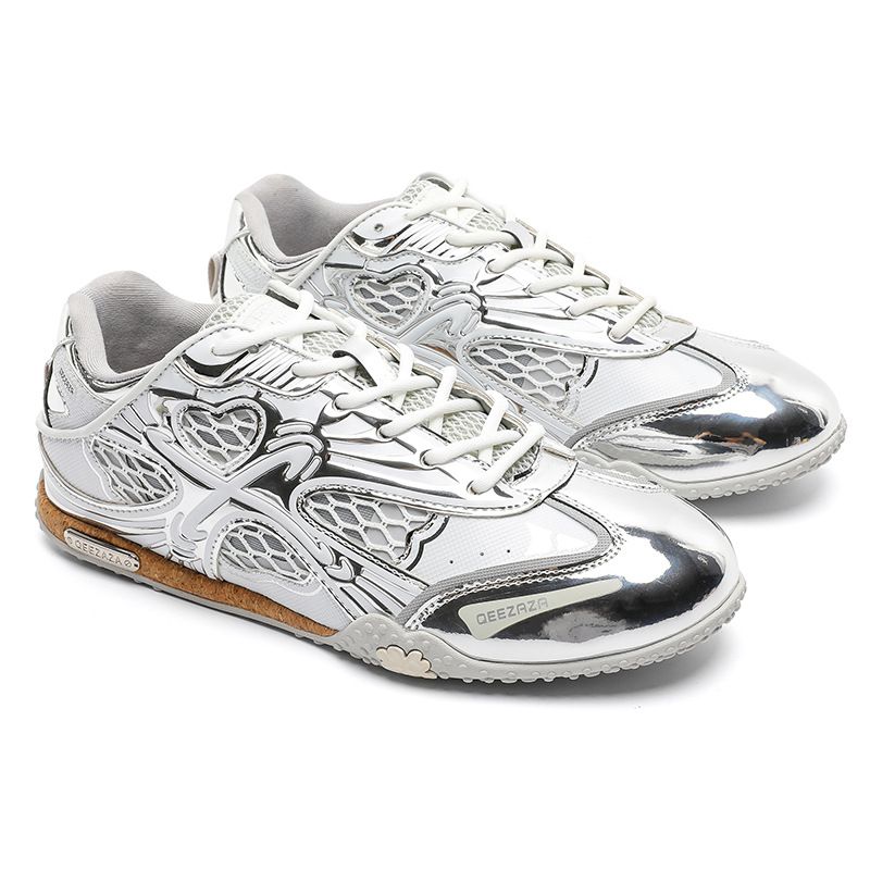 Men's Shoes Casual Sports Shoes For Women Spring And Summer New Mesh Lace Up Heightened Dad Shoes For Men Niche Couple Shoes_vogvips.com