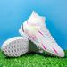High-top Football Shoes For World Cup, Student Youth Competition, Men's Women's Adult Non-slip TFAG Training Shoes, Long_vogvips.com