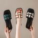 Fashion Slippers For Women Summer Outdoor Non Slip Beach Shoes New Style Flat Bottom Casual Sandals For Women_vogvips.com