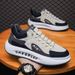 Summer New Breathable Canvas Men's Student Korean Versatile Little White Thick Sole Sports Board Trendy Shoes_vogvips.com