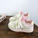 2025 Spring Summer New Women's Sneakers Ins Trend Versatile Niche Thick-Soled White Casual Sports Bread Shoes_vogvips.com