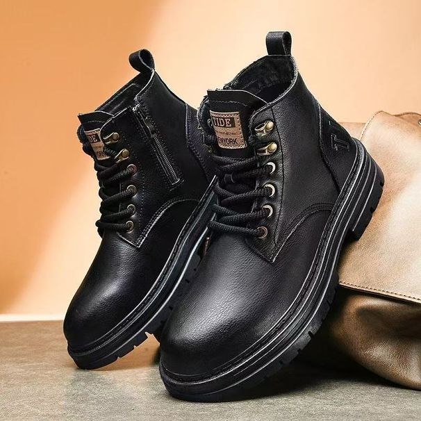 2025 New Autumn British Style Martin Boots Versatile Sports Casual Workwear Trendy Comfortable Men's Shoes_vogvips.com