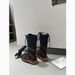 Women Boxing Boots BAHONGLY Martin 2025 Autumn Slim Long Lace-Up British Style Boxing Boots For Women_vogvips.com