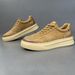 Men's High-End Leather Board Trendy Toe Layer, Cowhide, Men's Small White Shoes, Versatile, Fashionable, Thick Soled_vogvips.com