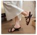 Polka Dot Wedge Thick Heel Slippers For Women, Summer 2026 New Model, Extremely Stylish And Comfortable, Elegant_vogvips.com