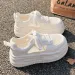 2026 Summer New Mesh Thick Sole White Board For Women Fashion Versatile Breathable Lightweight Casual Shoes_vogvips.com