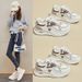 INS Korean Version New Fleece-Lined Dad For Women 2025 Winter Student Sports Thick-Soled Warm Casual Shoes Q103-2_vogvips.com
