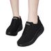 Women's Thick-Soled Casual Sneakers 2025 Spring And Autumn New Korean Style Low-Top Dad Round-Toe Lace-Up Running Shoes_vogvips.com