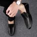 Genuine Leather Men Casual Luxury Brand 2020 Italian Mens Loafers Moccasins Breathable Slip On Boat Shoes Plus Size_vogvips.com
