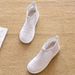 2020 New Summer Short Single Flat Martin Hollow Hole Shoes Mesh Ankle Women's Boots_vogvips.com