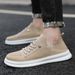Men's Slip-On Sneakers - Breathable Knit Mesh Casual Shoes For Walking & Daily Wear (Lightweight Comfortable & Easy On/Off Design)_vogvips.com