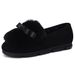 Warrior Winter Cotton Shoes With Fleece Lining, Thickened Snow Boots, 2025 New Style, Slip-On Loafers, Women's Moccasins_vogvips.com