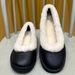 In Stock Ballet Snow Cotton For Women Thick Sole Slip-On Niche Furry Warm Autumn Winter Fleece Lined Single Shoes_vogvips.com