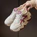 Dad Shoes Female Student Sports Running Shoes Casual Shoes Platform Height Increase_vogvips.com