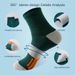 Men's Ankle With Cushion Athletic Running Socks Breathable Comfort 5 Pairs Lot Sports Sock For Men_vogvips.com