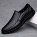 TerraStride Slip-On Shoes For Men, Genuine Breathable Business Casual Shoes, 2025 Spring New Men's Loafers, Leather Soft Sole_vogvips.com