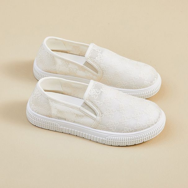 Mesh White Shoes Female Students Breathable Heightening Shoes Casual Street Shoes Board Shoes_vogvips.com
