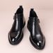 European Warm Series Men Genuine Leather Business Formal Shoes Motorcycle Rider Short British Style Men's Boots_vogvips.com
