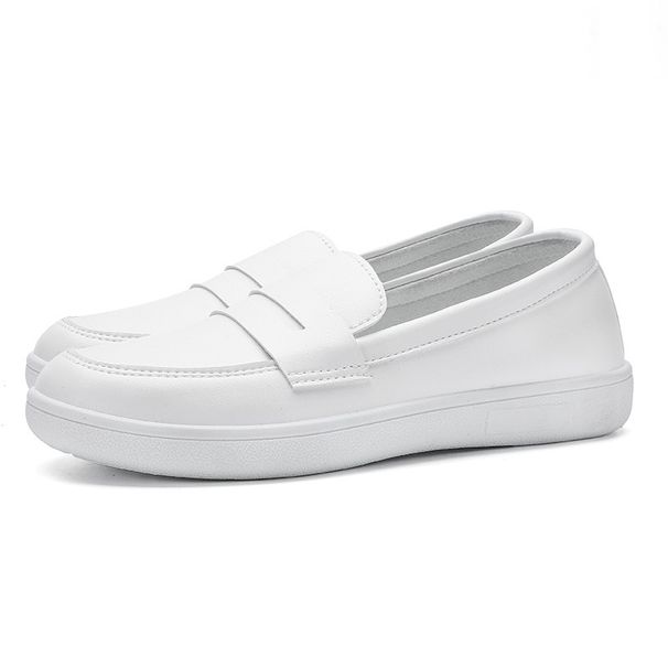 Flat Nurse For Women's Summer Leisure Comfortable Soft Soled Small White Sh, Anti Slip And Breathable Medical Work_vogvips.com