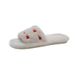 New Fashion Trendy Heart-Shaped Furry For Women, Autumn And Winter Indoor Thickened Warm Floor Cotton Slippers_vogvips.com
