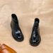 European Warm Series Cowhide Shoes Washed Men's Genuine Leather Casual Short Mid-top Thick-soled Martin Boots_vogvips.com