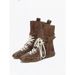 Women Boxing Boots Cowhide Version~Flat Inner Height Increase Genuine Leather Martin For Women New Boxing Suede Lace-Up Short German_vogvips.com