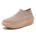 Cross-border Plus-size Spring And Autumn Fly-knit Women, Lightweight Thick-soled Foam-soled Sneakers, Rocking Shoes For_vogvips.com