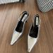 2024 Spring New Women's Shoes: Fashionable Elegant European And American Style Denim Leopard Print Single Shoes With_vogvips.com