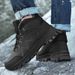 Winter Men's Boots High Top Hiking Shoes Warm Plush Ankle Boots Waterproof Leather Sneakers Outdoor Male Hiking Boots Work Shoes_vogvips.com