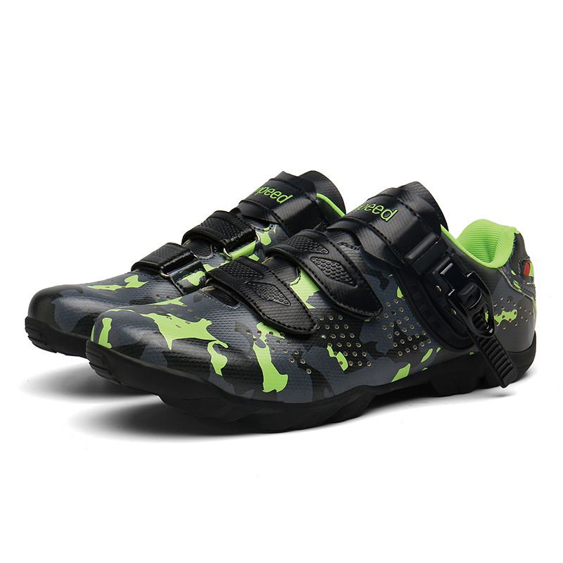 Road Mountain Bike Riding Shoes Summer Lockless Power Hard Sole Casual Men's And Women's Cycling Shoes_vogvips.com