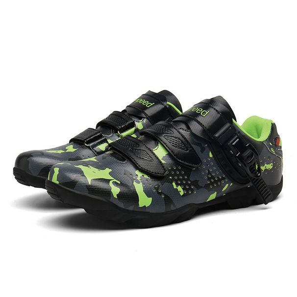 Road Mountain Bike Riding Shoes Summer Lockless Power Hard Sole Casual Men's And Women's Cycling Shoes_vogvips.com