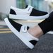 Fashion Men's Casual Shoes Canvas Leisure Sneakers New In Breathable Male Shoe Footwear Offer Trends 2024 Cheap Liquidation Fashion Work_vogvips.com