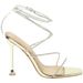 Rhinestone Sandals For Women 2023 New Summer Fashion Thin Heel Open Toe Matching Dress Strap Super High Heels_vogvips.com