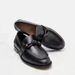 Genuine Leather Slip-On Loafers Couple Shoes Closed Toe Half Slippers With Knots Women's Footwear_vogvips.com