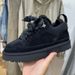 New 2025 Lace-Up Thick-Soled Low-Top Mel Genuine Leather Snow Boots With Fleece For Winter Warmth And Thickened_vogvips.com