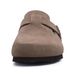 Genuine Suede Clogs For Women Men Cork Footbed Clogs Sandals With Arch Support Summer Couple Outdoor Leather Mules_vogvips.com