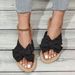 Women’s Shoes Straight Line Women's Rope Bottom Large Flower Fashion Casual Outdoor Wear Flat Slippers Hot Sale_vogvips.com
