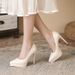 MTX 1233A Women's Single Shoes 2025 Summer New Pointed Toe Patent Leather Waterproof Platform Sexy Elegant Stiletto High_vogvips.com