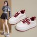 2025 New Autumn White Sneakers Women, Korean Version, Trendy Casual Versatile Women's Shoes For Female Students, Street_vogvips.com