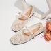 European And American Cross-Border Hot-Selling Women's 2025 New Lace Breathable Flat Fairy Style One-Strap Single_vogvips.com